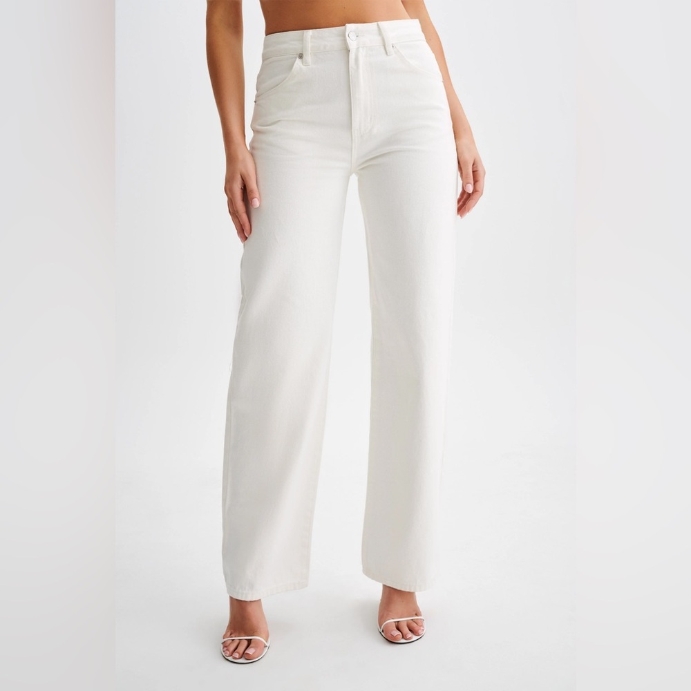 Meshki Roxy High Waisted Denim Jeans NWT